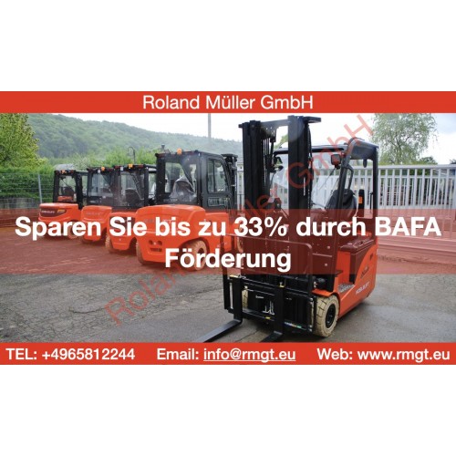 Noblelift FE3D16N1 Elektro 3 Rad Stapler mit Triplexmast...