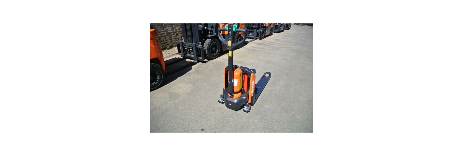 Niederhubwagen mit Lithium-Ionen- oder Blei-Säure-Akku kaufen
